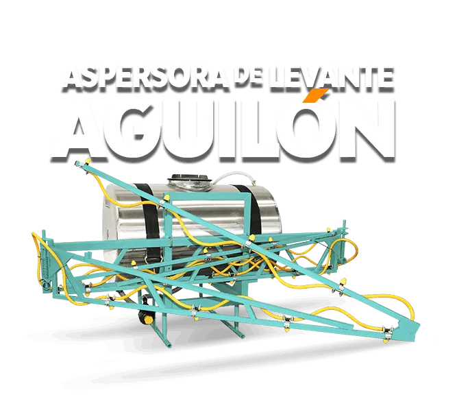 Aspersora estándar de levante Aguilón